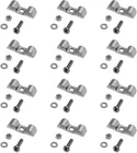 Qwork Stainless Steel Double Clamp, 12 Pack 3/8" Fuel Lines 3/8, Pcs New. Price: $14.02.