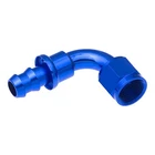 Redhorse 2090-12-1; Push Lock Hose End Blue Anodized -12AN Deg New. Price: $21.08.