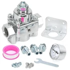 12-804 Adjustable Fuel Pressure Regulator With Gauge, Compatible Holley ... New. Price: $64.62.