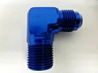 Russell 660870 90 Degree Male Adapter Fitting AN8 8AN Flare To 1/2 Npt Pipe Blue New. Price: $23.95.