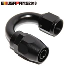 Emusa AN8 -8AN 180 Degree Black Swivel Oil/ Fuel/gas Hose Line Fitting Adaptor New. Price: $8.98.