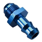 -10 An Male Flare To 5/8" Barb Push Hose Fitting Adapter Aluminum Blue New. Price: $18.08.