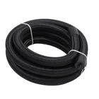 Fuel Line Hose Braided Nylon Stainless Steel 8AN AN8 1/2" Oil Gas Cpe 10FT Black New. Price: $25.99.