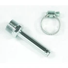 Mr Gasket 2969G; Npt To Hose Barb Chrome 3/8 In. Male New. Price: $7.99.