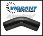 Vibrant Ply 45 Degree Elbow, 2.75" I.d. X 6" Leg Length - Black New. Price: $62.50.