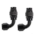Lokocar 4AN Ptfe Hose End Fittings 90 Degree AN4 Black Fits For 2PCS New. Price: $12.99.