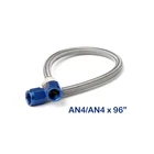 15270NOS Stainless Steel Braided Hose -4AN 8-FOOT Blue New. Price: $95.59.