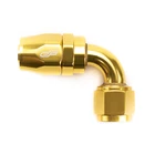 -10 An 90 Degree Female Aluminum Hose End Fitting Gold New. Price: $33.55.