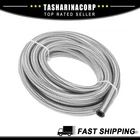 16 Ft 8AN Fuel Hose AN8 1/2" Universal Stainless Steel Oil Gas Line New. Price: $44.99.