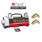 Genuine Facet Red Top Fuel Pump + 90 Degree Unions (8MM) - Rated 240 Bhp New. Price: $172.05.