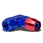 -10AN AN10 90 Degree Red/blue Aluminum Anodize Swivel Hose End Fitting Adapter New. Price: $11.91.
