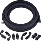 Evil Energy Ptfe Fuel Line Kit, AN6 E85 Hose 10FT 6AN, Black New. Price: $73.15.