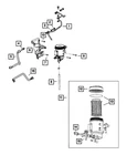 Genuine Mopar Fuel Supply Tube 68533228AA New. Price: $96.44.