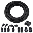 Fuel Line Kit 10AN Hose Nylon Braided 10PCS Swivel Fitting Adapter 10FT Evil New. Price: $104.99.