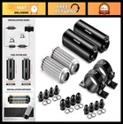 Inline Fuel Kit - Micron Dual Stainless Steel Filters, 6AN 8AN 10AN New. Price: $180.41.