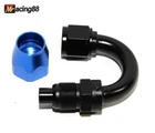 Emusa AN-8 AN8 180 Degree Blue Swivel Fuel Oil Gas Line Hose End Fitting Adapter New. Price: $9.98.