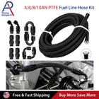 4/6/8/10AN Ptfe Braided Fuel Line Oil Gas Hose W/ 10PCS Fittings New. Price: $68.19.