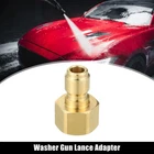 Pressure Washer Coupler Gun Adapter Universal For Car Brass 1/2" New. Price: $16.49.
