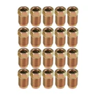 Autohaux 20PCS M10X1.0 Threads Brake Line Nut Fittings For 3/16" Steel Brak... New. Price: $21.75.