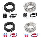 12AN/10AN/8AN/6AN/4AN Fitting Stainless Steel Braided Oil Fuel Hose Line Kit 5FT New. Price: $19.19.