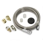 Autometer 3236 Line Braided Stainless Steel Hose #3 -3AN & 1/8" Nptf Fittings 6' New. Price: $113.71.