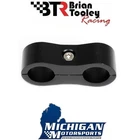 Btr 1/2" Billet Aluminum Hose Separator Clamp - Black Brian Tooley Racing New. Price: $11.99.
