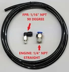 Aeromotive Fuel Pressure Regulator Air Fitting Push Lock Line Kit Boost Vacuum New. Price: $26.80.