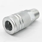 Interstate Pneumatics CH681 3/8" Industrial Steel Coupler X 1/2" Male Npt New. Price: $10.34.