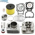 For Honda Rancher TRX350 2000-2006 Top End Kit 350CC Cylinder Head Piston New. Price: $157.60.