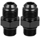 Autohaux 2PCS Black 6AN Male M12 1.25MM Thread Tube Hardline Fuel New. Price: $13.23.