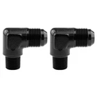 Evil Energy 8AN To 3/8" Npt Male 90 Degree Fitting Adapter Aluminum 2PCS New. Price: $28.36.
