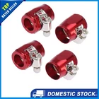 Pack Of 4 AN6 Hex Car Hose Finisher Flexible Rubber Pipe Clamp Red For Oil Tube New. Price: $22.93.