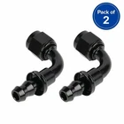 2PCS 12AN 90 Degree Push Lock Hose End Fitting/adaptor For Oil Fuel Water Air New. Price: $12.99.