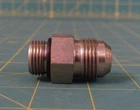 Parker 10-8 F5OX-S Triple-lok Steel Straight Thread Connector W/ Zinc 3/4" Npt New. Price: $6.00.