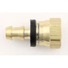 Xrp 240081 Straight Hose End 8AN Barb To 10AN Push-on Brass Each New. Price: $29.68.