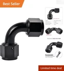 Durable 6AN Female 90-DEGREE Swivel Coupler High-performance Aluminum Fitting New. Price: $31.98.