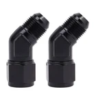 Lokocar 6AN Female To AN6 Flare 45 Degree Swivel Fitting Adapter Black 2PCS New. Price: $16.99.