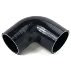 Squirrelly 2.5" To 2.25 Inch 90 Degree Elbow Black Silicone Coupler Reducer Pipe New. Price: $22.71.
