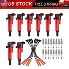 Ignition Coil & Wireset Plugs For 2008-2012 Chrysler Dodge Jeep 4.7L V8 UF601 New. Price: $179.99.