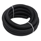 8AN AN8 1/2" Fuel Line Hose Braided Nylon Stainless Steel Oil Gas Cpe 10FT Black New. Price: $23.99.