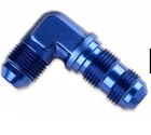 Mr. Gasket -12 An 90 Degree Bulkhead Fitting Blue New. Price: $16.95.