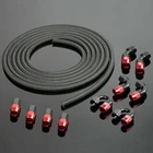 6AN 16.4FT Nylon Braided Oil Fuel Line Hose & Fitting Kit Us New. Price: $76.76.