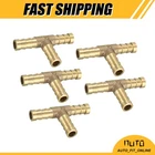 5PC 8MM Brass Barb Hose Fitting Tee 3 Way Connector Joiner Air Water Fuel Gas New. Price: $16.14.