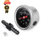 Cnraqr Universal 0-100PSI Fuel Pressure Gauge 1/8" Npt 3/8" Barb, New. Price: $21.99.