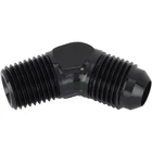 Black 45 Degree -6 An Flare To 1/4 Inch Npt Pipe Adapter Fitting New. Price: $15.99.