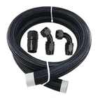 Autofit Line -20AN Braided Hose +elbow 90 Fittings, 45 Degree, New. Price: $194.70.