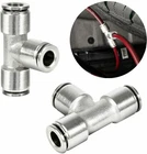2PCS Air Line T-fittings Union Tee 21838 For 1/4" Coupler Push-to-connect New. Price: $16.99.