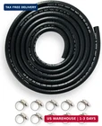 Yamakato 1/4 Inch Id Fuel Line Hose Reinforced 6 Feet W/ 10 Clamps Nbr Sae 30R7 New. Price: $14.99.
