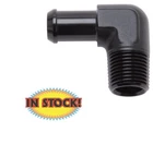 Edelbrock 8178 - Heater Hose Fitting 90 Degree With 1/2" Npt & 5/8" Barb Black New. Price: $38.95.