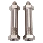 Russell 641490 Front/rear 3AN X 1/8" Npt Thru The Frame Fittings 2" Length New. Price: $33.64.
